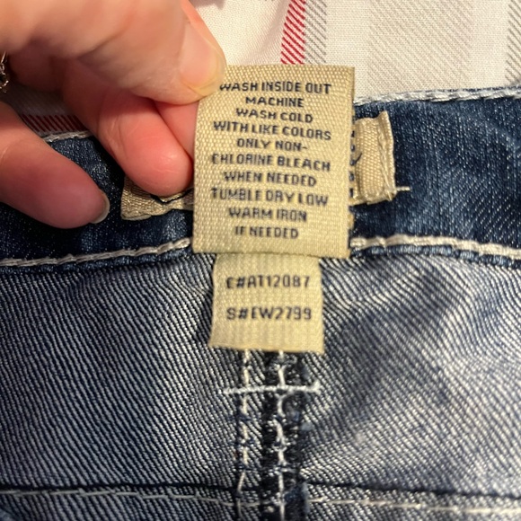 EARL brand Denim Jean Shorts 12 - Picture 3 of 6